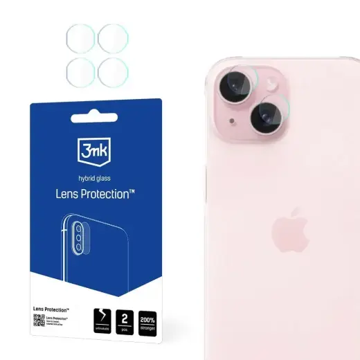 Apple iPhone 15 - 3mk Lens Protectionâ¢