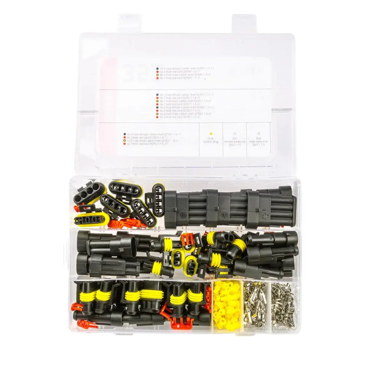Connectors set - mix 352 pcs