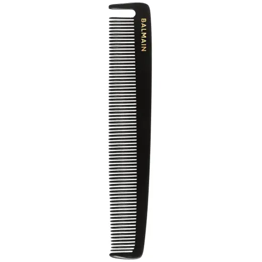 Balmain, Contour, Hair Plastic Comb, Black & White