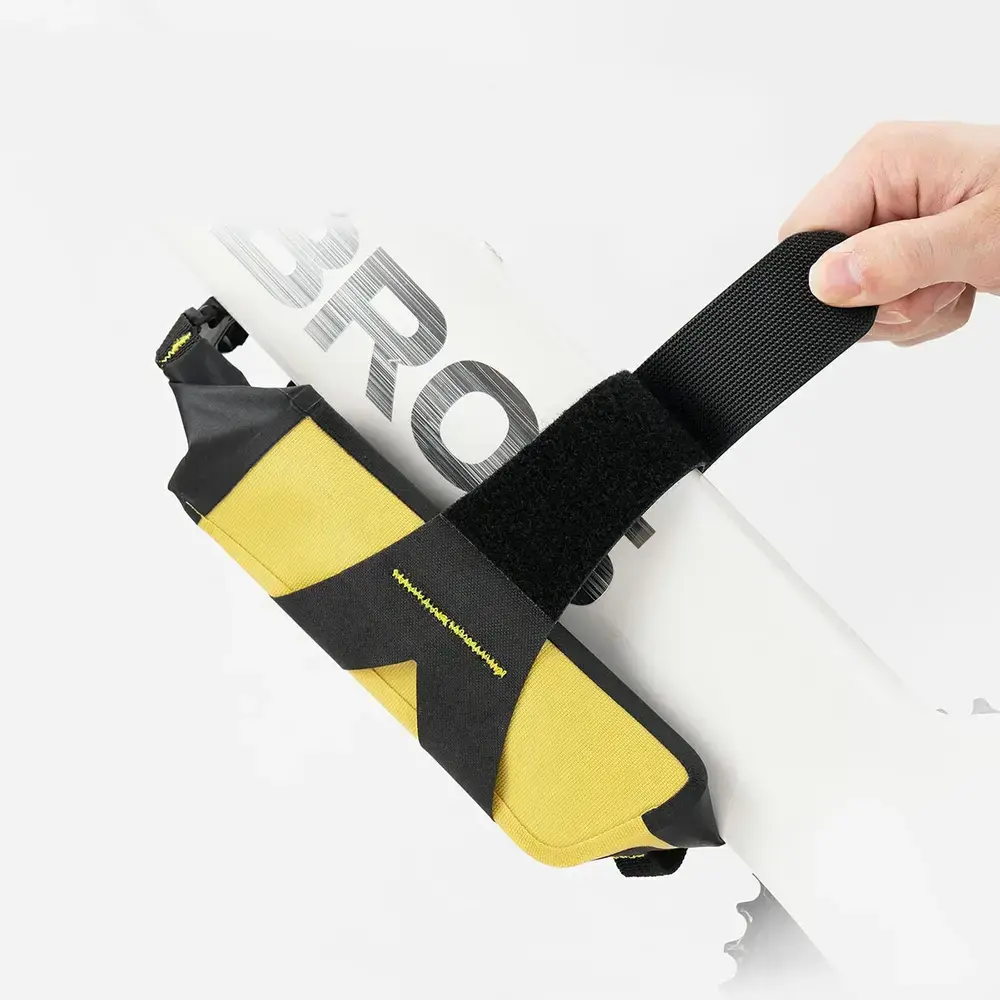 Torba rowerowa Rockbros AS-161 na dolną rurę wodoodporna 1 l - żółta