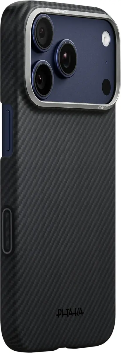 PITAKA Ultra-Slim Case, Black/Grey - iPhone