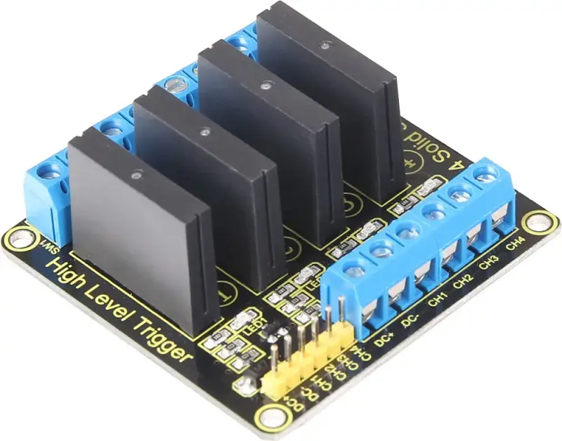 Joy-iT 4-Channel Solid State Relay (SBC-SSR01)