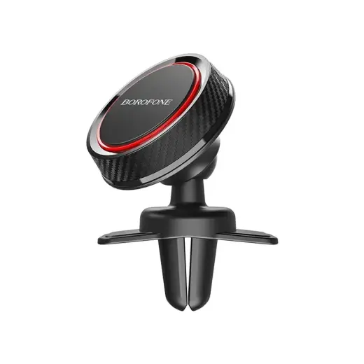 Borofone BH12 magnet car air vent holder for any device up to 90mm width black