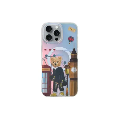 Zuck Bear Darnell maciņš ar MagSafe atbalstu telefonam iPhone 16 London TTT