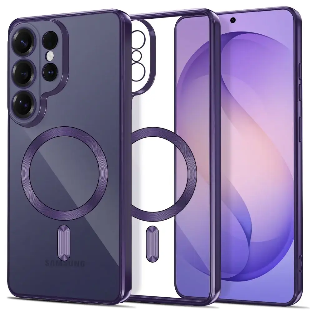 TECH-PROTECT MagFlex maciņš ar MagSafe atbalstu telefonam Samsung Galaxy S26 Ultra (S948) violets