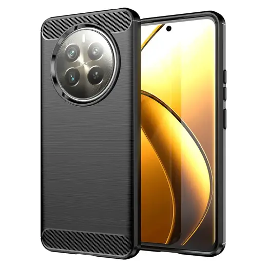 Carbon Case for Realme 12 Pro 5G black