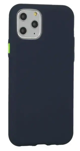 Fusion Solid Case Silikona Aizsargapvalks Priekš Apple iPhone 11 Zils
