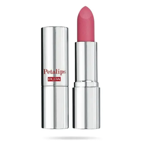 Pupa, Petalips, Paraben-Free, Matte, Cream Lipstick, 005, Elegant Camellia, 3.5 g
