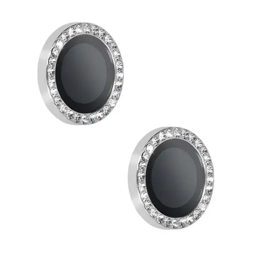 Tempered Glass HARD DIAMOND for camera (LENS) for Iphone 17 silver (lens 2 pieces)