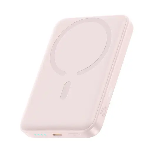 Baseus EnerFill FM11 Ultra-Mini väline akupank (powerbank) | 10 000 mAh | 22.5W | USB-C, MagSafe | pink
