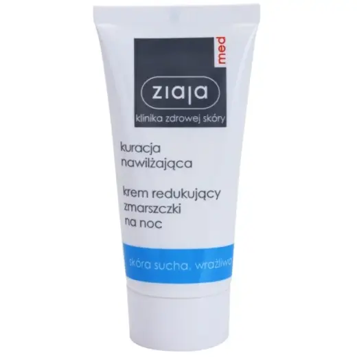 Ziaja Med Hydrating Care Anti-wrinkle Night Cream for Sensitive and Dry Skin 50 Ml