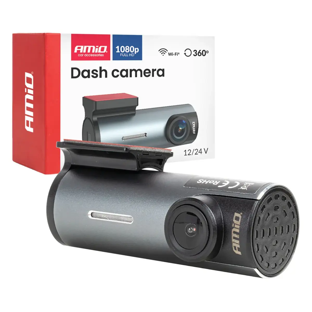 Dash Camera 1K WLAN 128 GB WIFI Full HD AMIO-04798