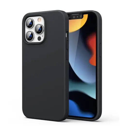 Ugreen Protective Silicone maciņš telefonam iPhone 13 Pro Max melns