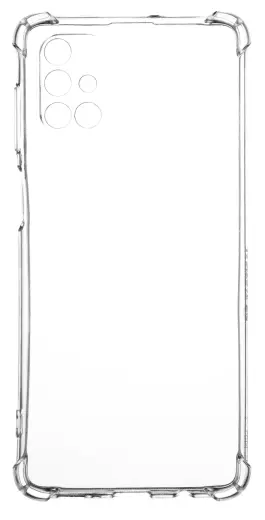 Tactical TPU Plyo Cover for Samsung Galaxy M51 Transparent