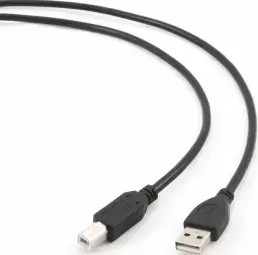 Gembird datu pārraides un uzlādes vads | USB-A uz USB-B | 4.5m | melns