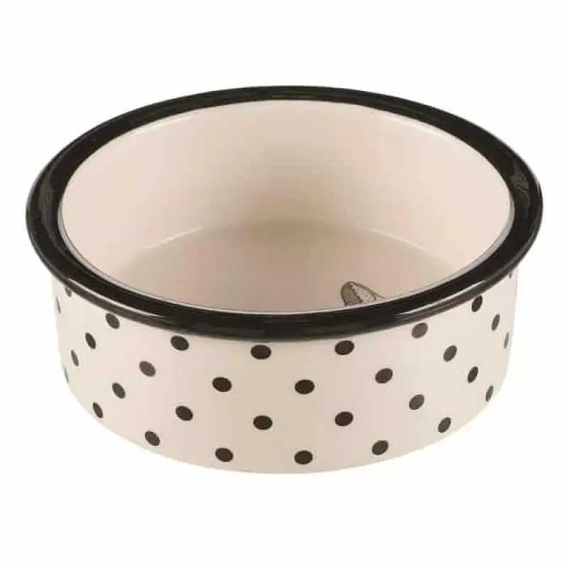 Bļoda dzīvniekiem, keramika - Trixie Zentangle ceramic bowl, 0.3 l/ø 12 cm