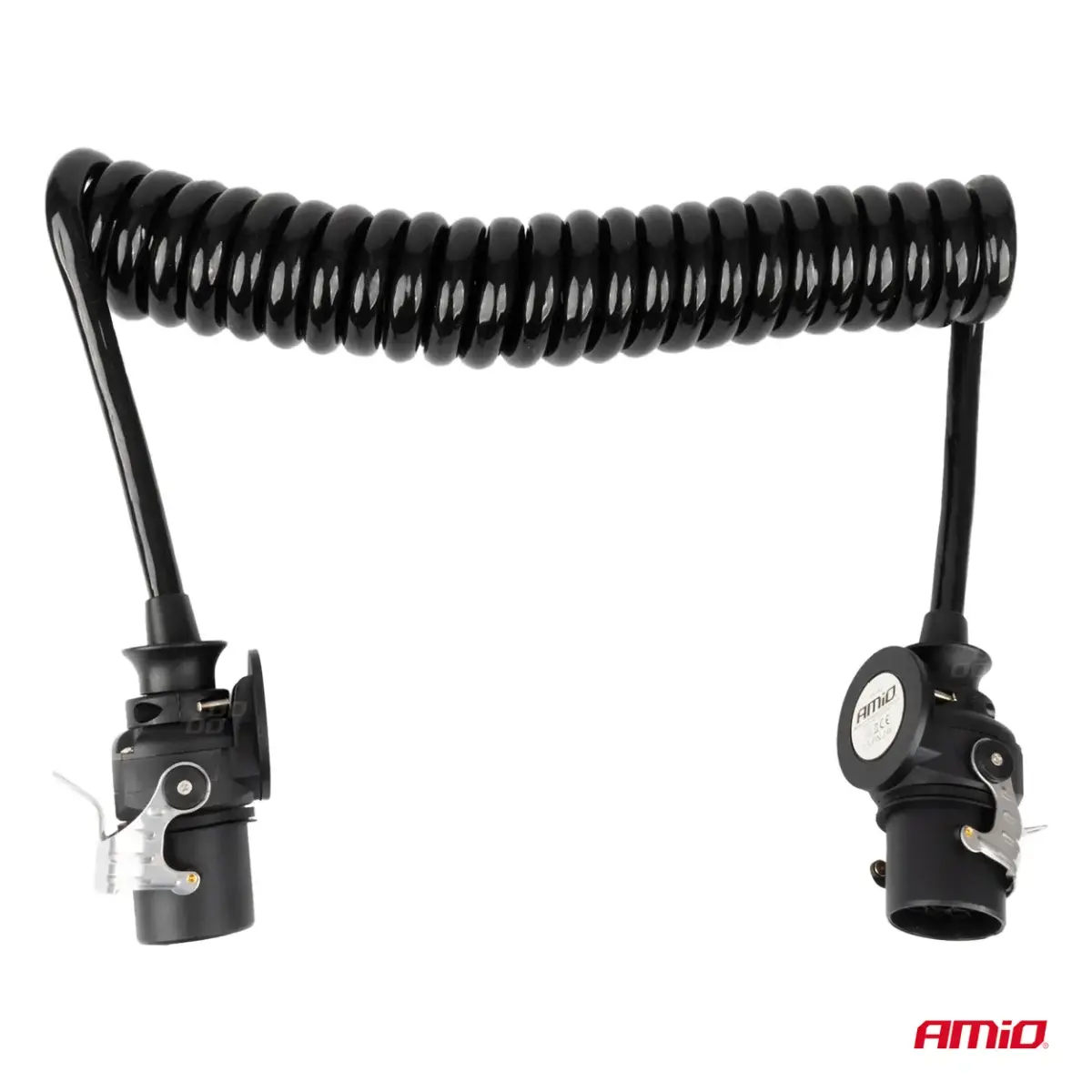 Spring cable  TIR 2x 15 PIN 5m 24V AMIO-04382