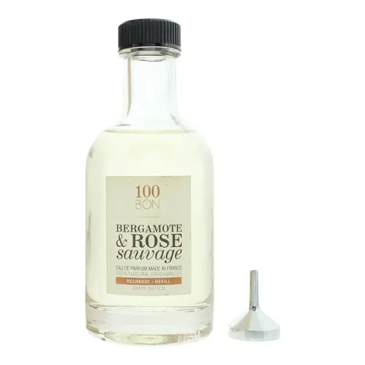 100 Bon, Bergamote & Rose Sauvage, Eau De Parfum, Unisex, Refill, 200 ml *Tester