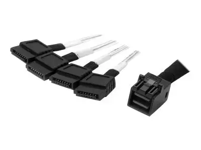 StarTech.com 1m Internal Mini SAS to SATA Cable - SFF-8643 to 4x SATA (SAS43SAT1M) - SATA | SAS cable - 1 m