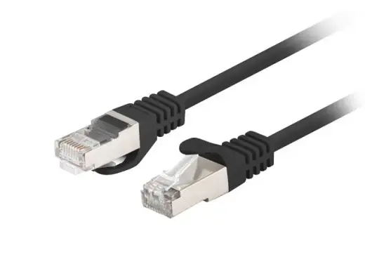 Patchcord cat.6 FTP 1.5M 10-pack fluke passed black