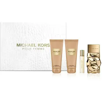 Michael Kors Michael Kors Pour Femme Dárková sada EDP 100 ml, tělové mléko 100 ml, sprchový gel 100 ml a miniaturka EDP 10 ml 100ml