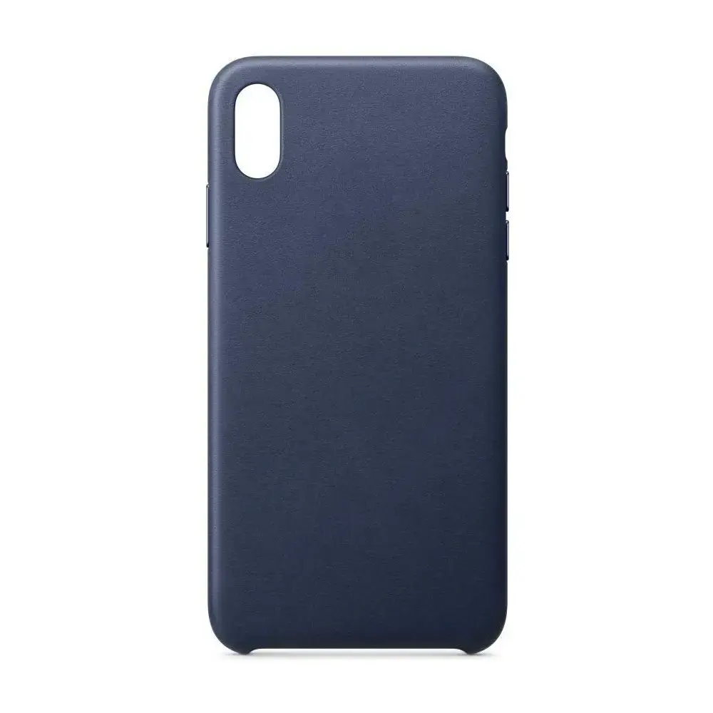 ECO Leather maciņš telefonam iPhone 12 mini zils