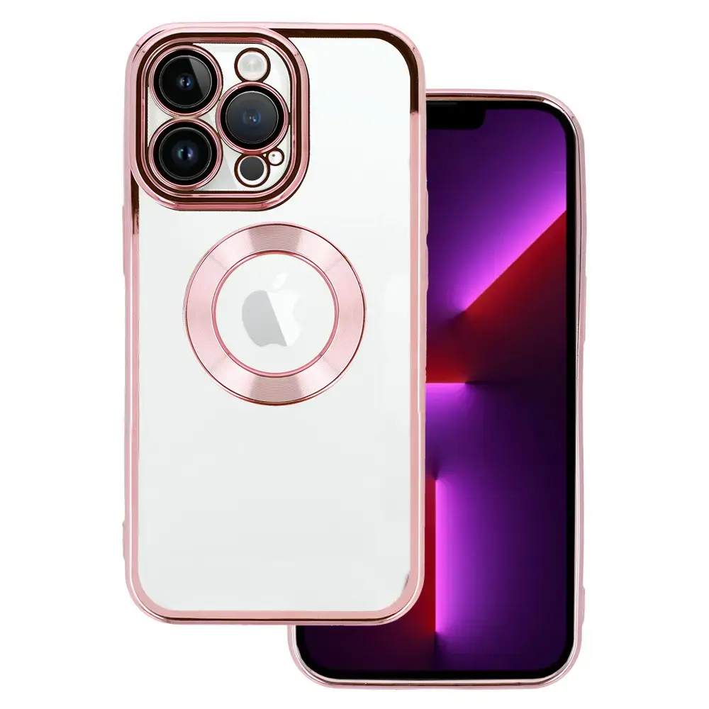 Beauty Clear maciņš telefonam iPhone 12 Pro Max rozā
