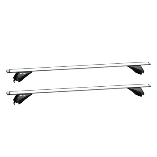 Aluminium integrated roof rack bars 135 cm model CRR-04