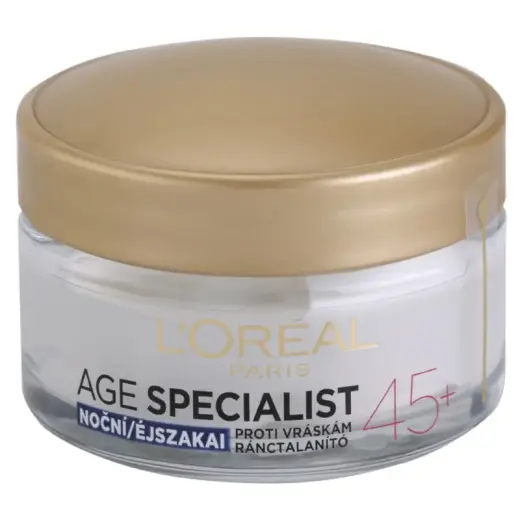 L´oréal Paris Anti-wrinkle Night Cream Age 45+ Specialist - 50 Ml