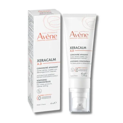 Avene, XeraCalm A.D, Anti-Scratching & Soothing, Concentrate, 40 ml