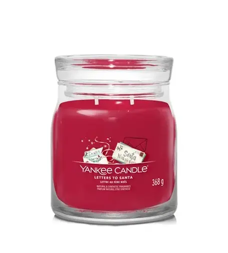 Yankee Candle Letters To Santa signature candle medium 368 g