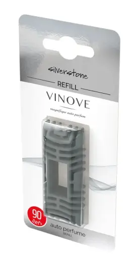 Car air freshener refill VINOVE SILVERSTONE