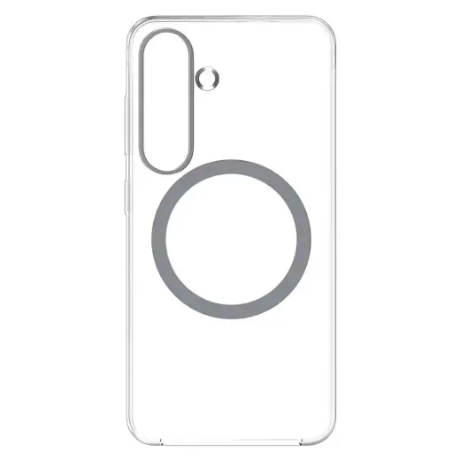 Etui Samsung Clear Magnet do Galaxy S25   przezroczysty