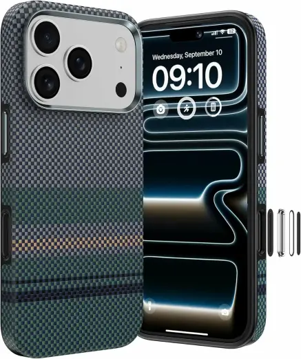 Benks Magnetic Armor Pro Aurora Kevlar 600D telefoni ümbris iPhone 17 Pro Max