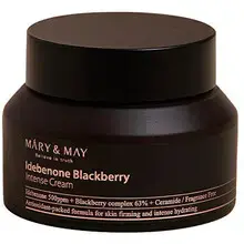 Idebenone Blackberry Intensive Cream - Facial cream with antioxidant effects.