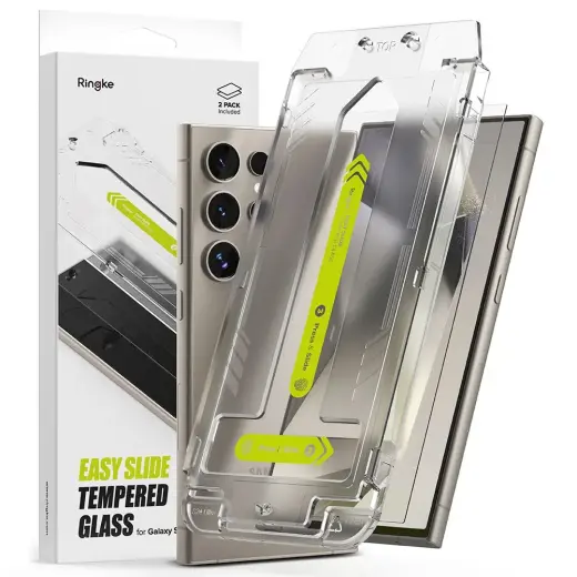RINGKE EASY SLIDE защитное стекло для телефона Samsung Galaxy S24 Ultra прозрачный 2 шт.