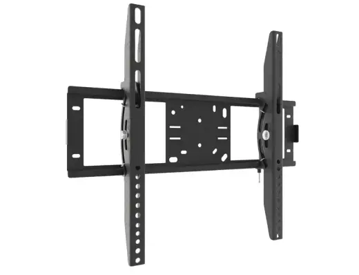 32-52" TV stiprinājums pie sienas 45kg,15° regulējams slīpums, melns
