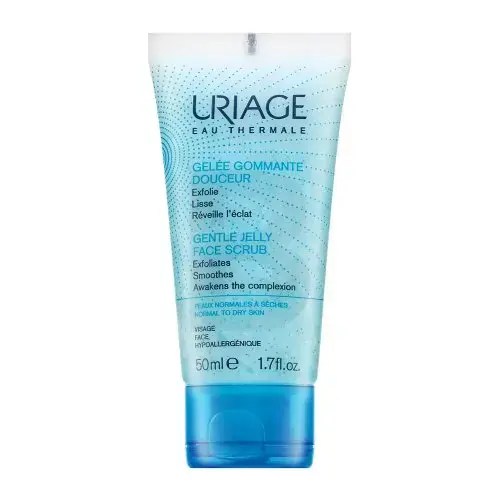 Uriage многофункциональный очищающий гель и скраб Gentle Jelly Face Scrub 50 мл