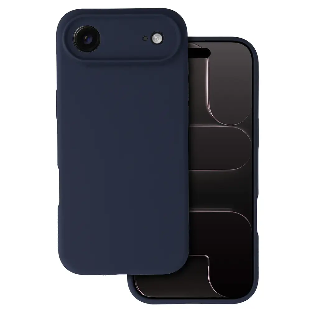 Silicone Lite maciņš telefonam iPhone 17 Air tumši zils
