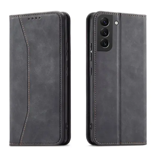 Magnet Fancy чехол-книжка с подставкой для телефона Samsung Galaxy S23+ (S916) чёрный
