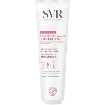 Topialyse Foaming Paste Moisturizing 24H - Mycí pěnivá pasta pro citlivou a suchou pokožku