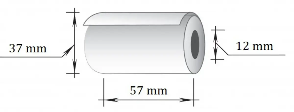 Kases lente TECHNOINFORM ar izmēru 57mmx15mx37mm termo, 10 gab/iepakojumā