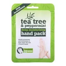 Tea Tree & Peppermint Deep Moisturising Hand Pack - Moisturizing gloves
