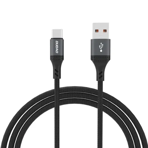 Dudao L3ST data transfer and charging cable | USB-A to USB-C | 25W | 1.2m | black