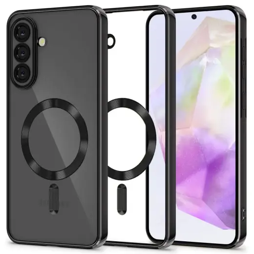 Tech-Protect MagFlex telefono dėklas su MagSafe palaikymu Samsung Galaxy A37 (A376) juodas