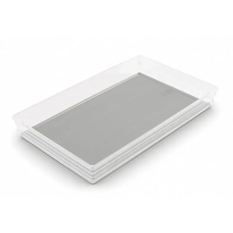 Box Sistemo Organizer 9 39 x 24 x 5 cm läbipaistev/valgushall