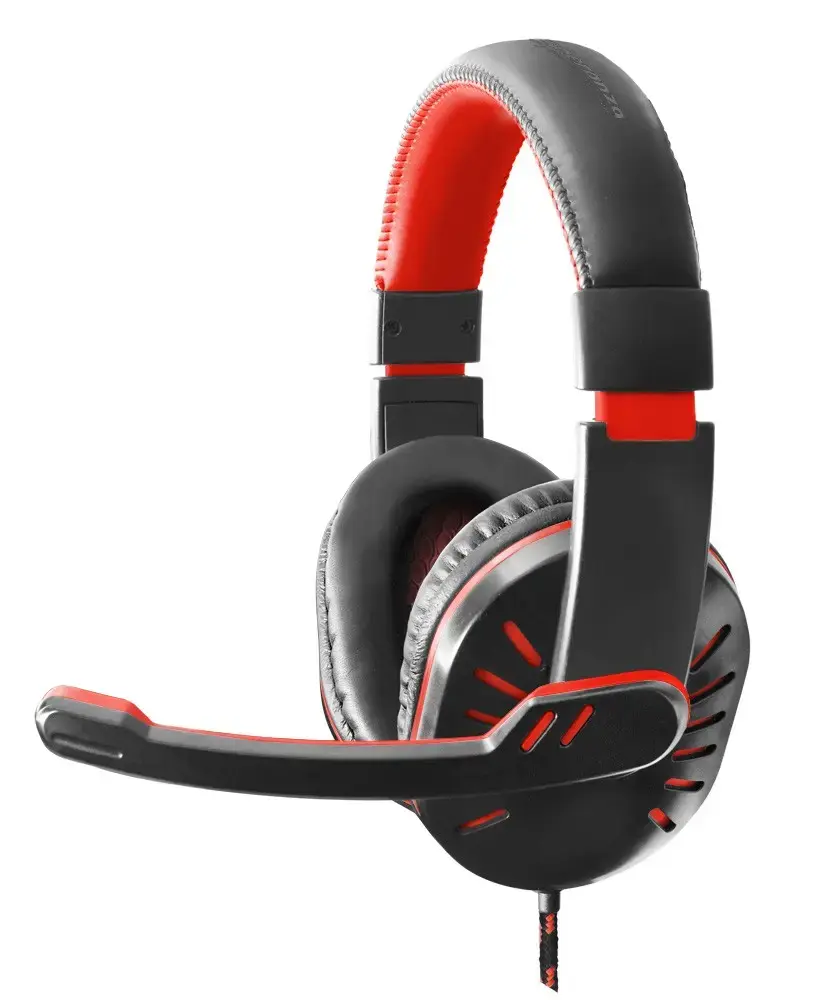 GAMING HEADSET CROW RED
