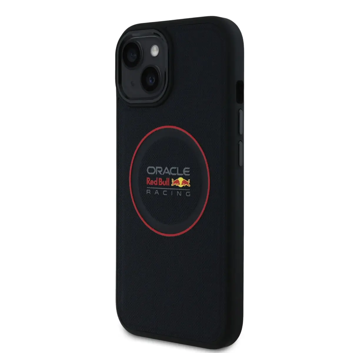 Red Bull PU Leather Red Ring MagSafe phone case for iPhone 13 Navy