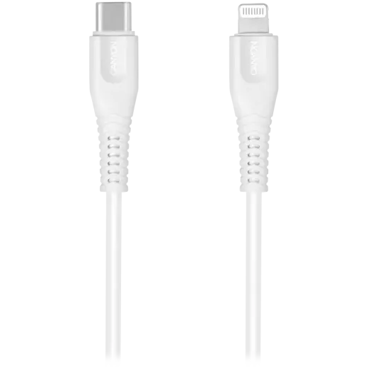 CANYON cable MFI-4 Type-C to Lightning 1.2m White