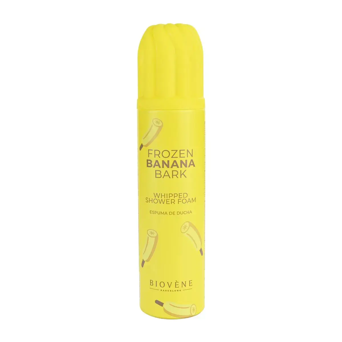 Biovene, Frozen Banana Bark, Hydrating, Shower Mousse, 250 ml